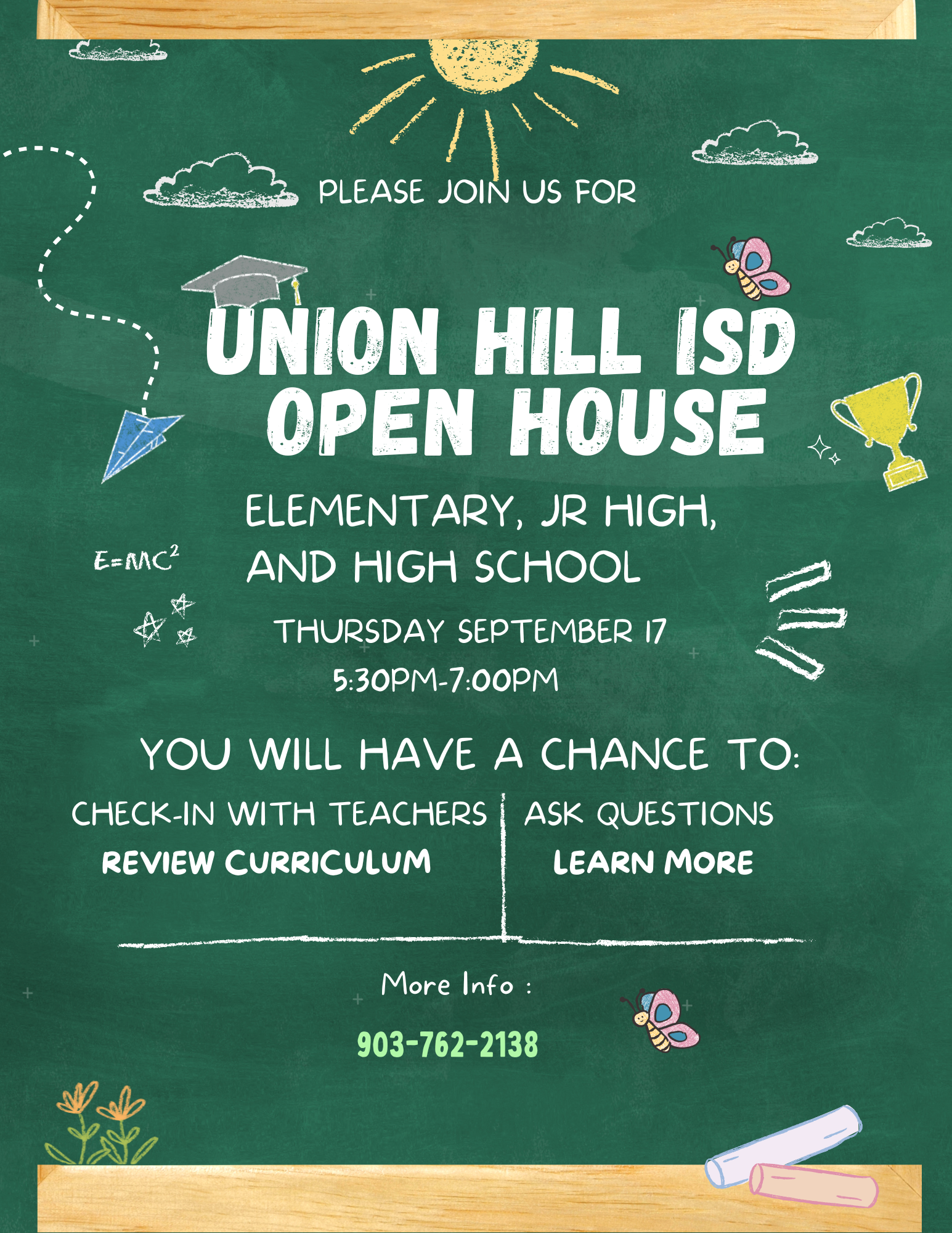 Union Hill ISD Open House