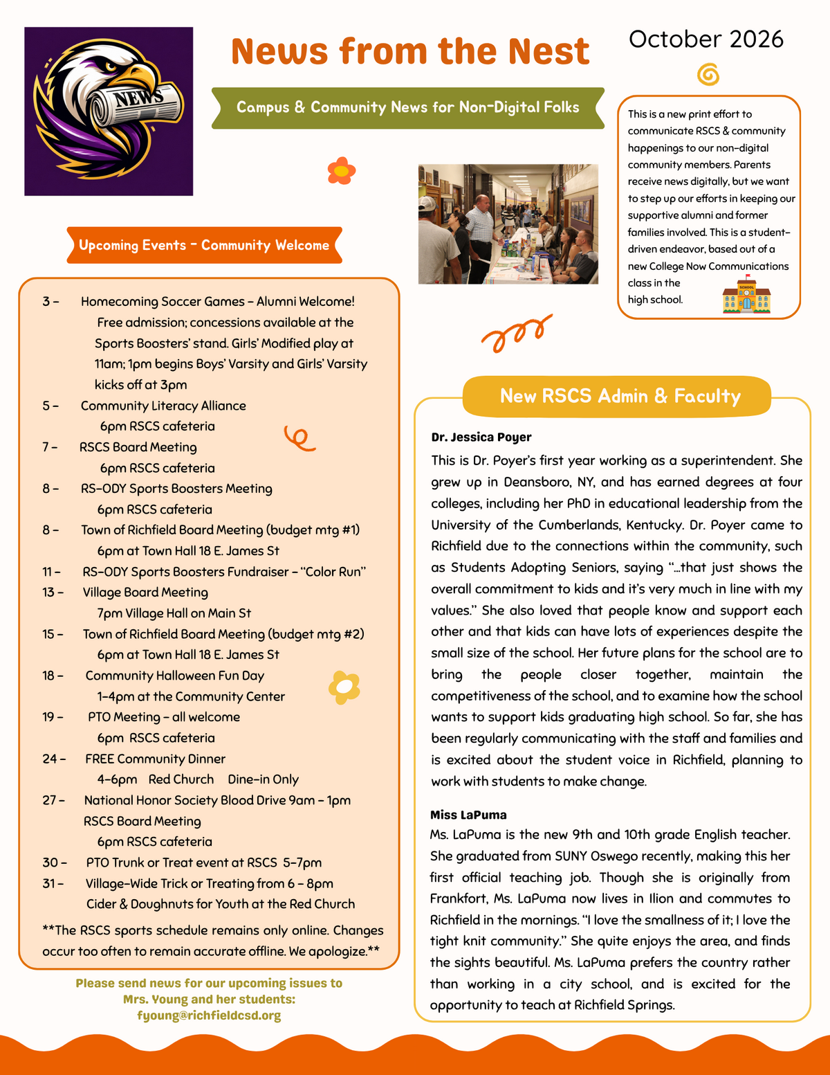 New NON-Digital Newsletter Released
