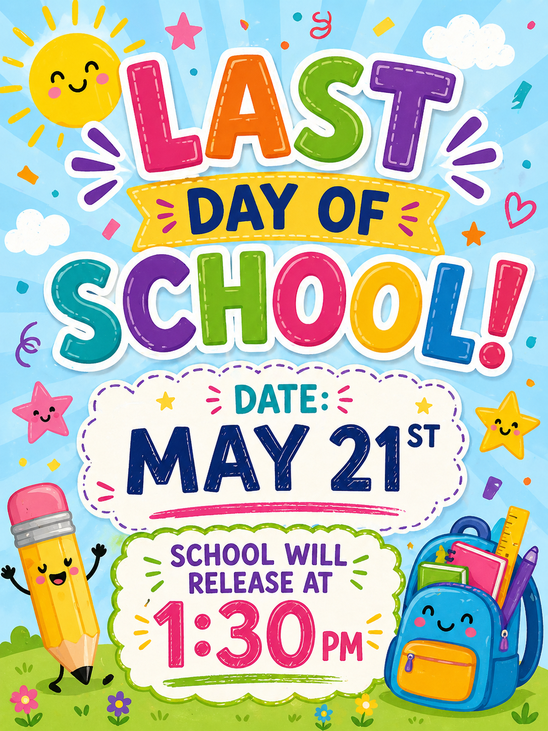 Last Day Of School!