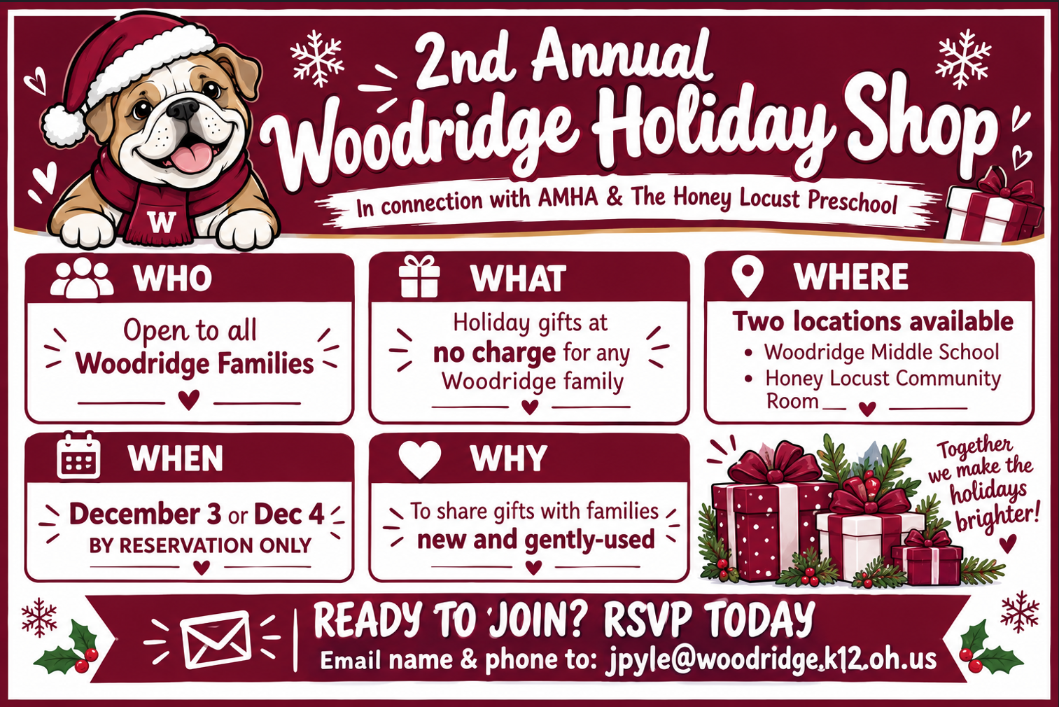 🎁 Our Second Annual Holiday Shop is coming soon!