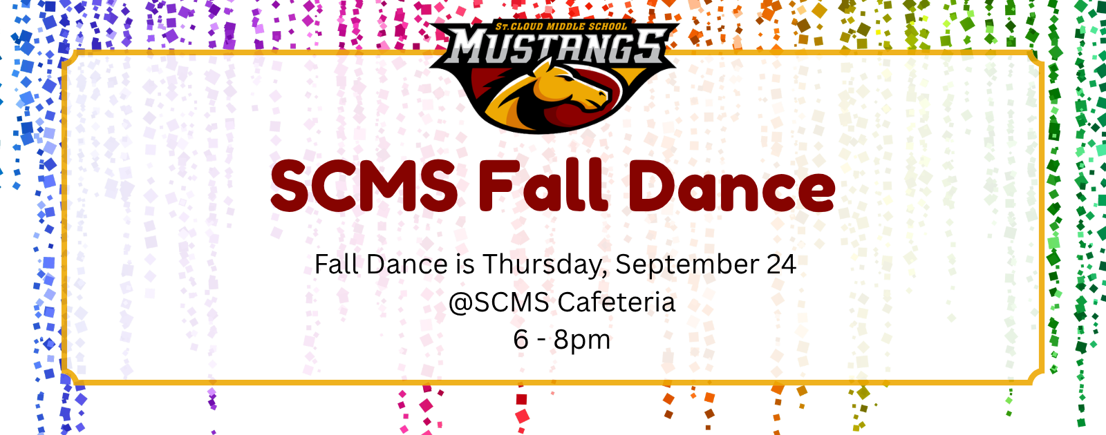 🪩SCMS Fall Dance & Tickets