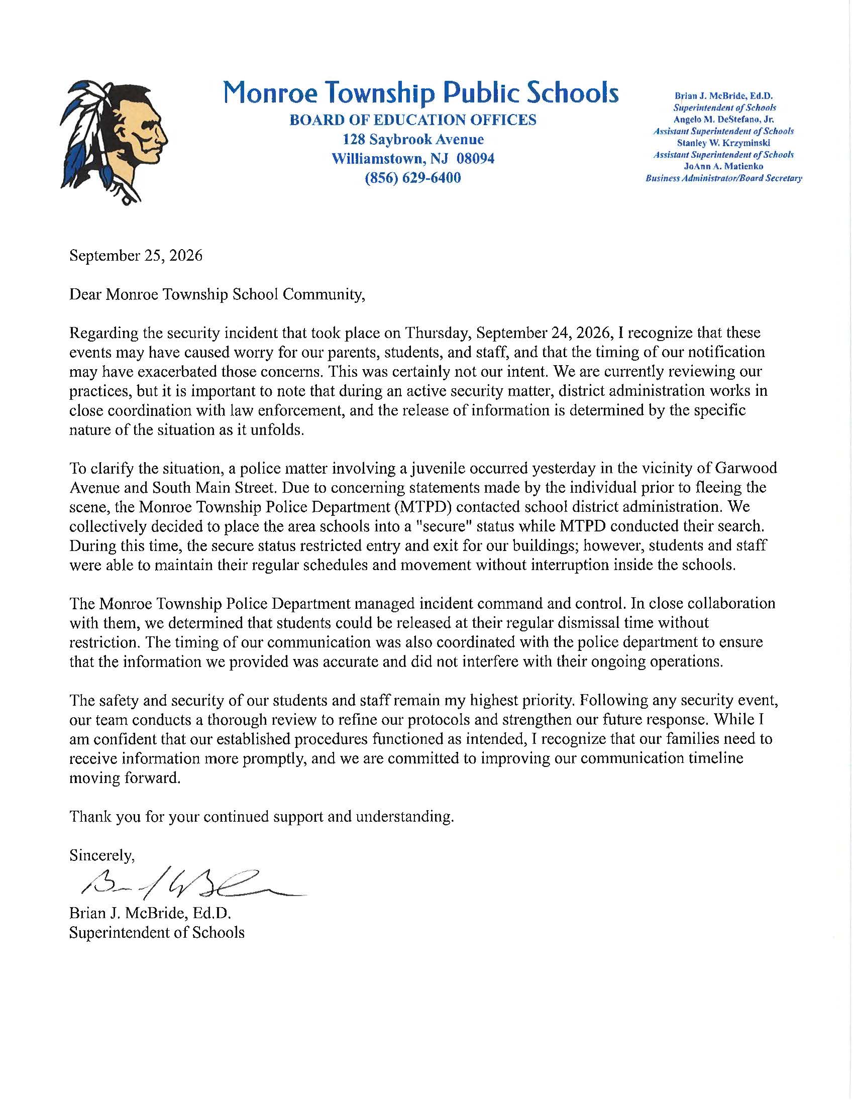 Important Update Regarding Yesterday's Security Incident