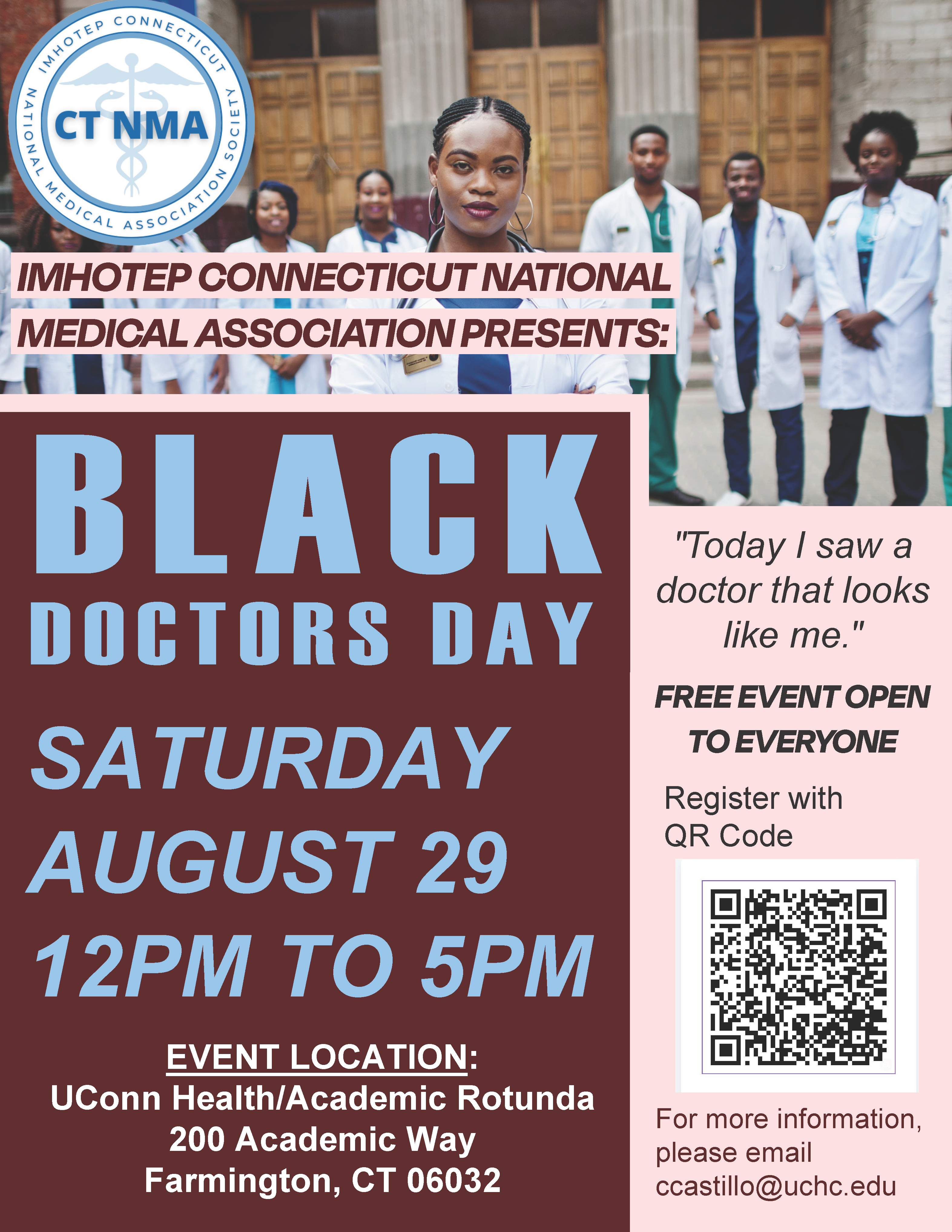 SAVE THE DATE: UConn Health Marks Black Doctors Day