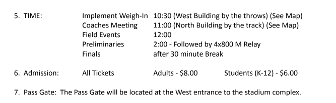 Regional Track at Pratt 5/21