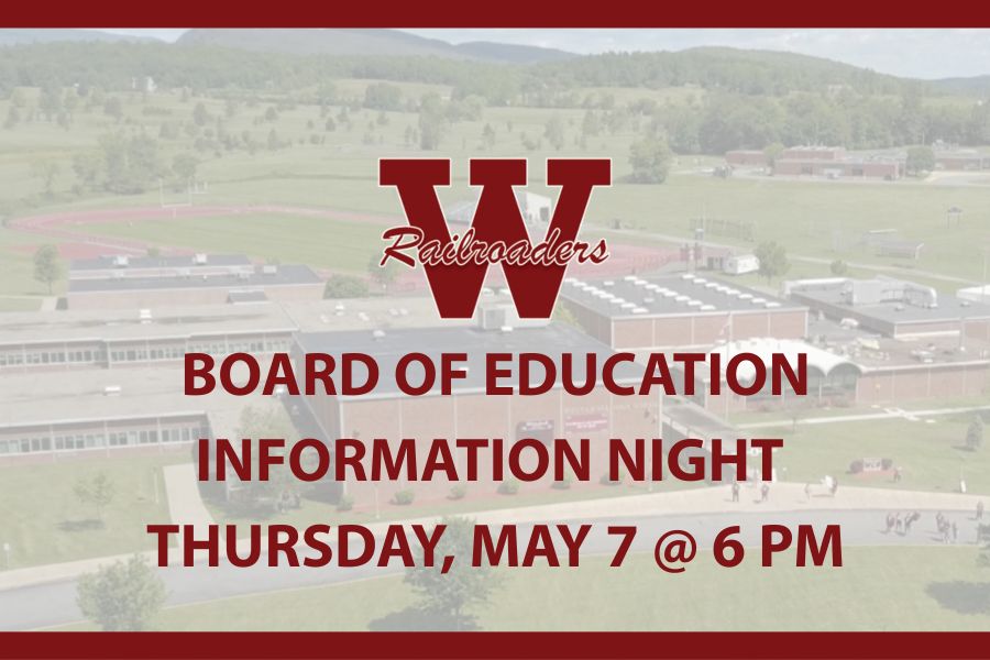 BOE Information Night - Thursday, May 7th 6PM