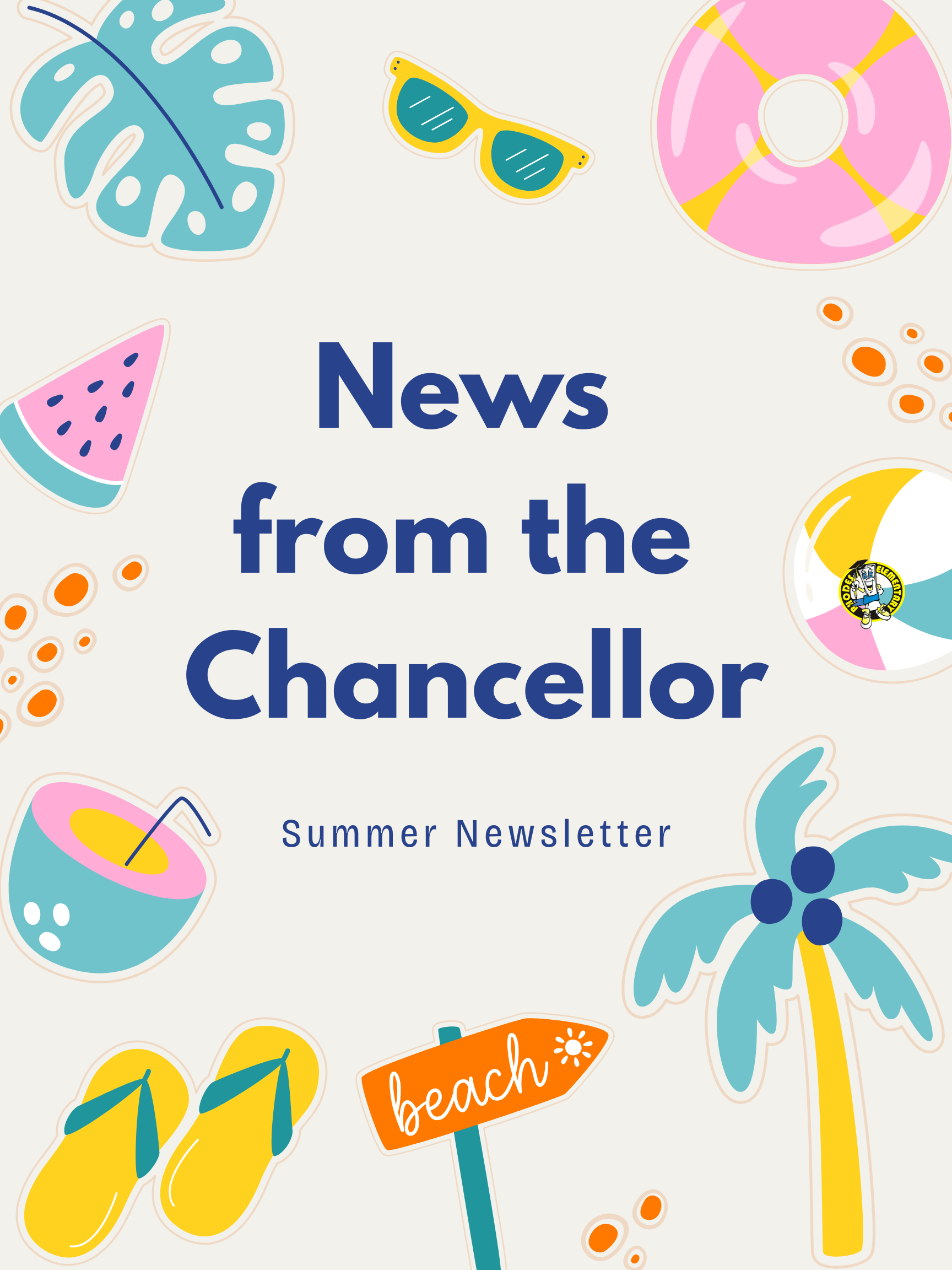 Chancellor's Summer Newsletter