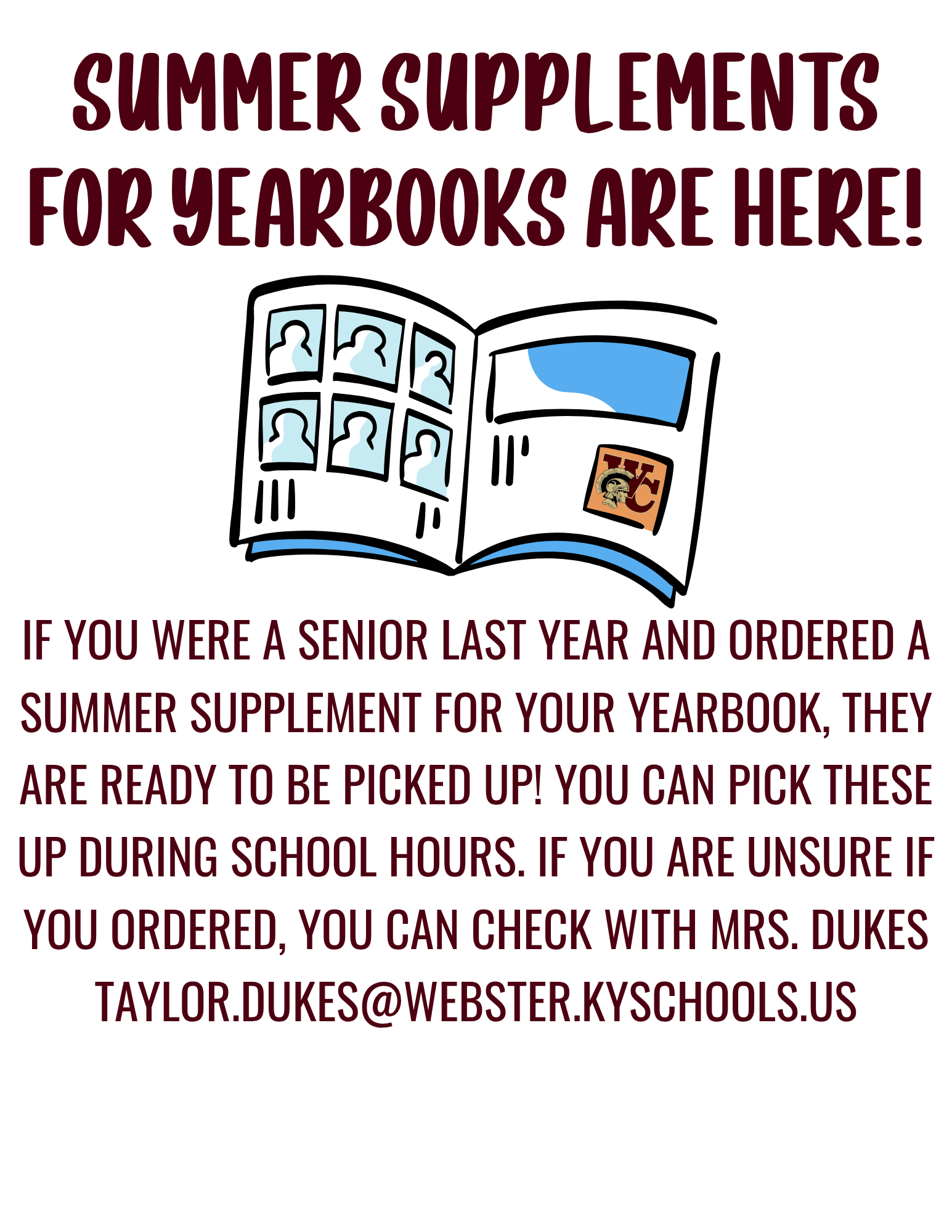 Yearbook Supplements