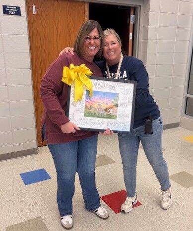 Congratulations Mrs. Burgess