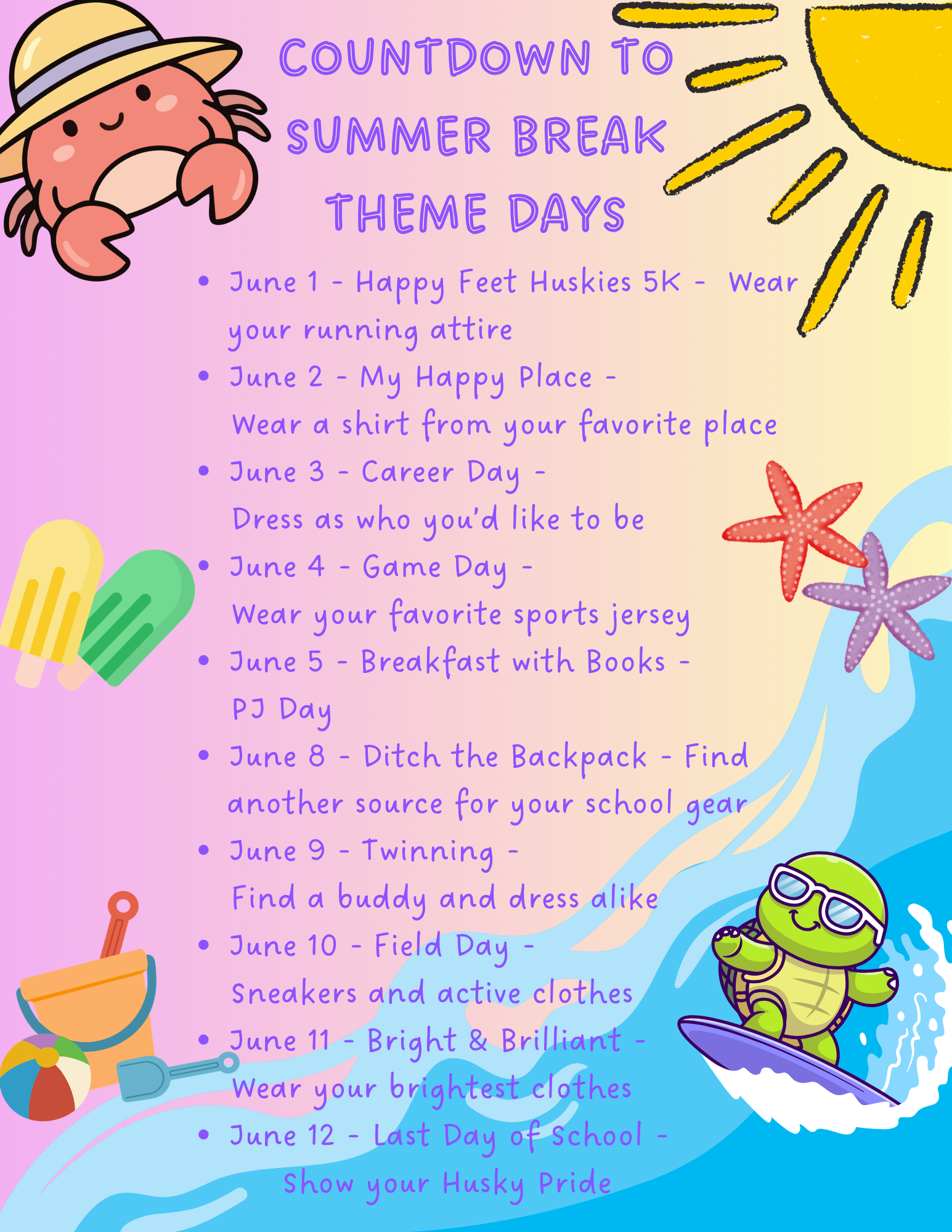 Countdown to Summer BreaK
