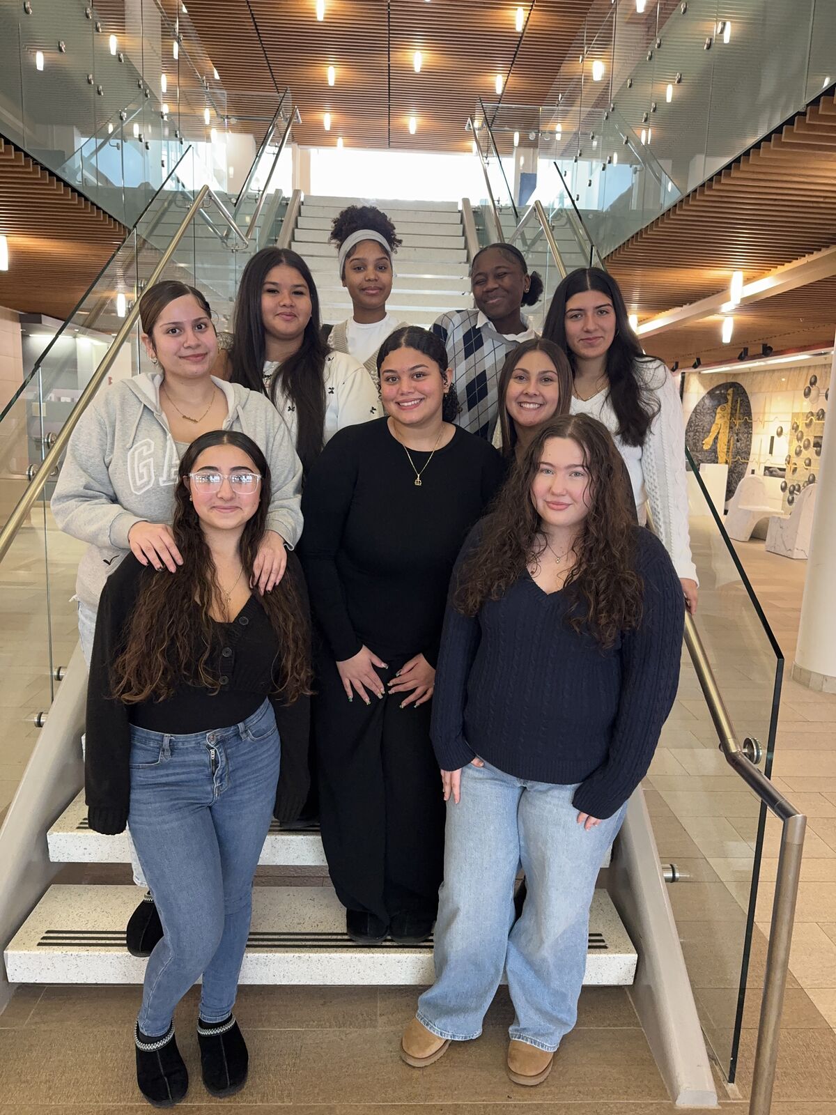 Health Career students who participated in Pathways to Medicine Program this past fall.