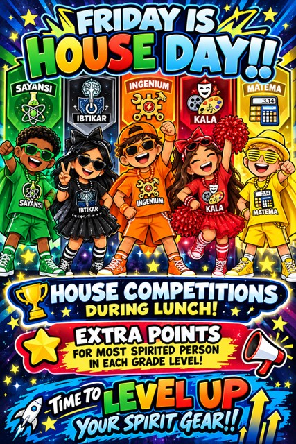 House Competition Friday