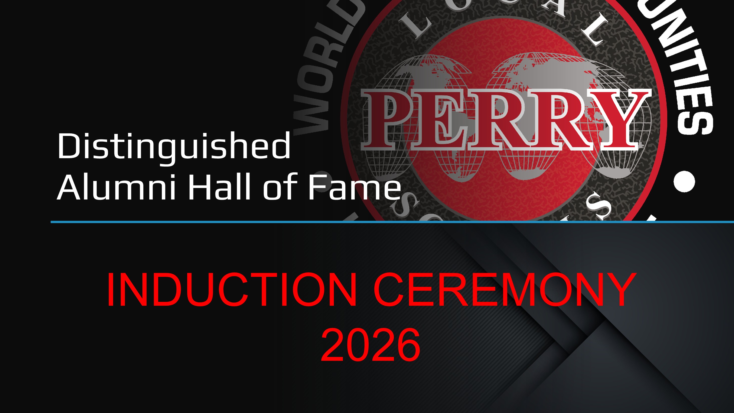 Alumni Hall of Fame Inductions Are This Saturday!