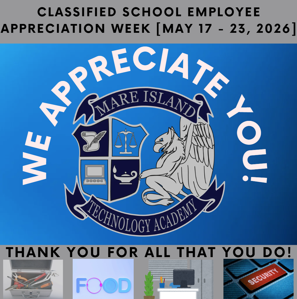 MITA (MS & HS): Classified School Employee Appreciation Week [May 17 - 23]