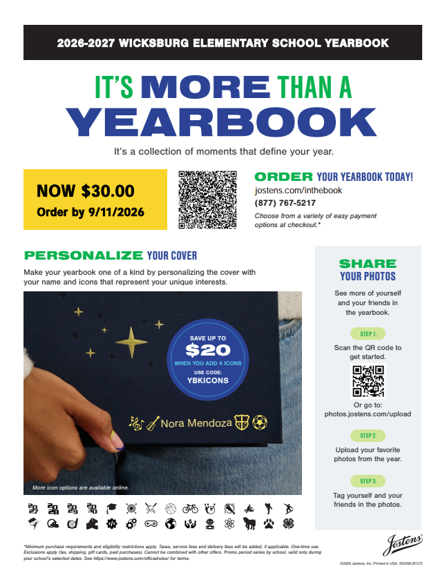 Order Your Yearbook Today! 
