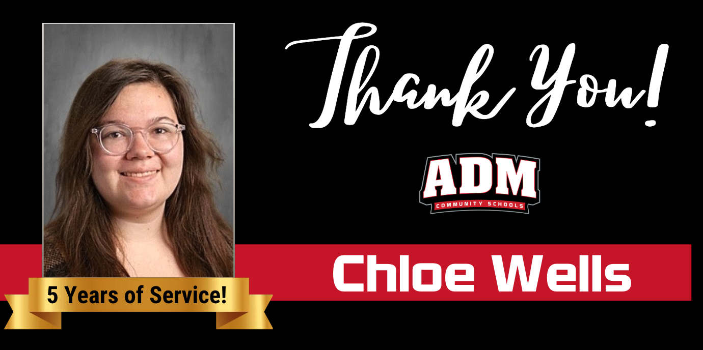 Chloe Koons ~ 5 Years of Service!