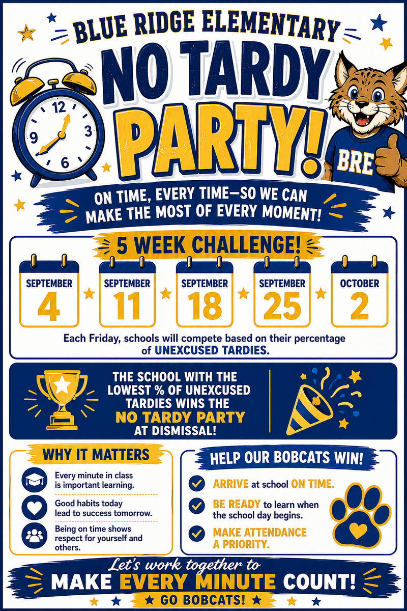 No Tardy Party- Let's win this!!