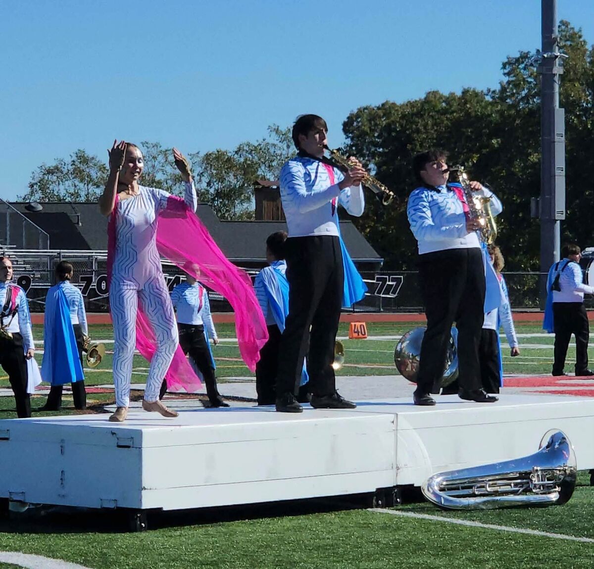 Sachem Marching Band Wins Home Show, Honors Senior Members