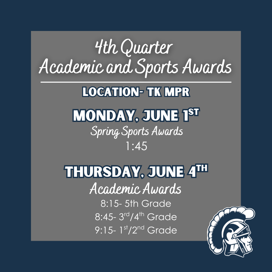 Quarter 4 Academic and Late Spring Sports Awards