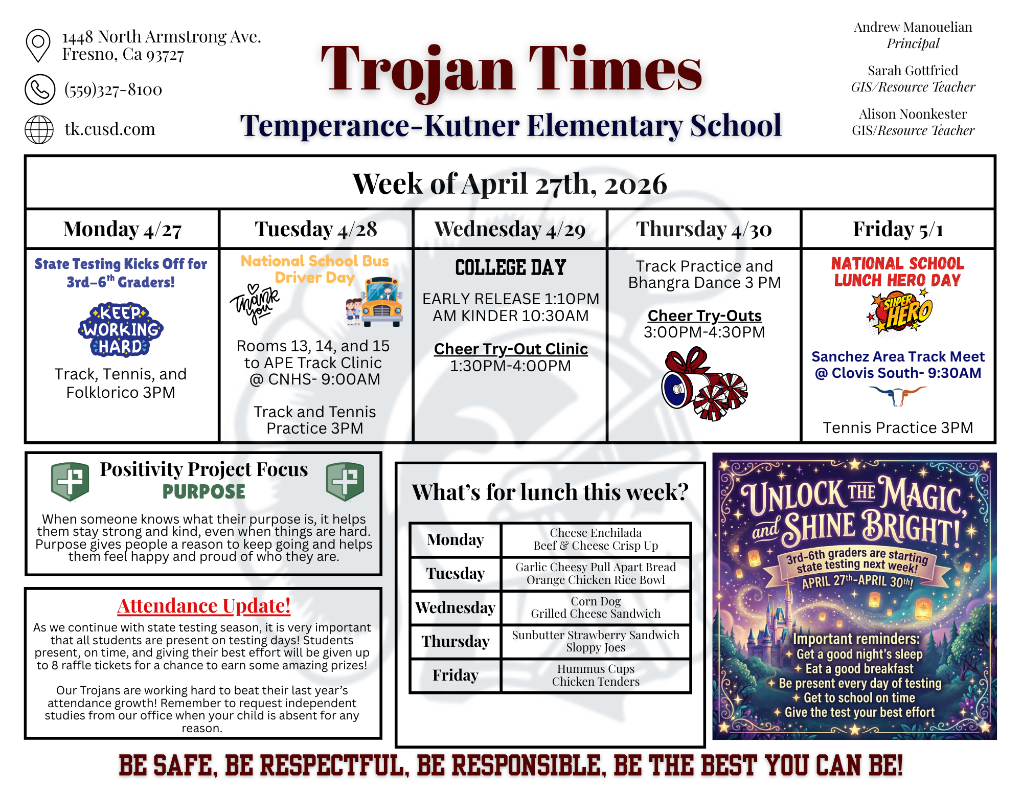 Trojan Times- Week of 4.27.26