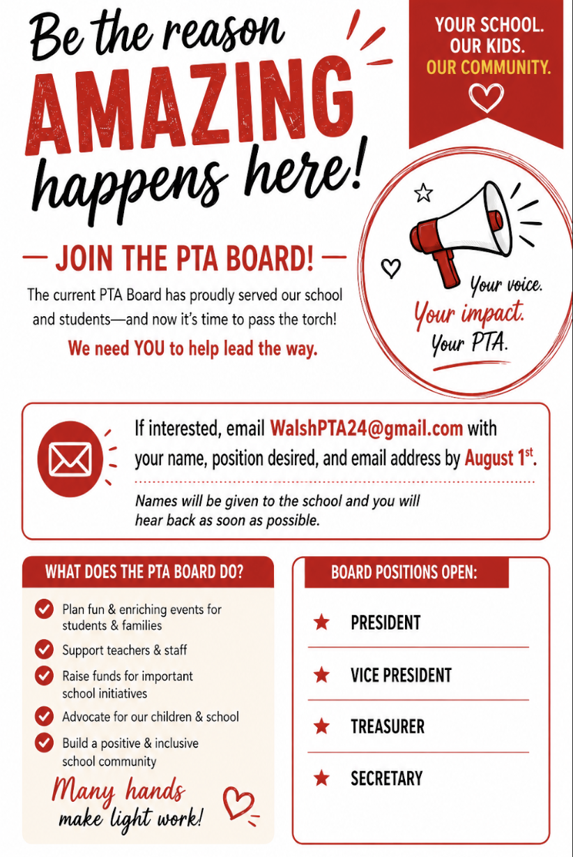 Join a PTA Board Position