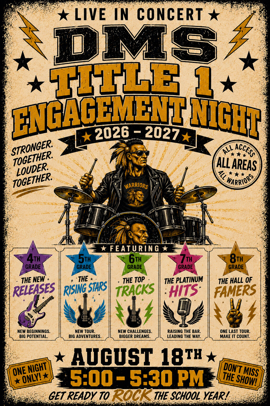 Title 1 Engagement Night! 🎸🎤