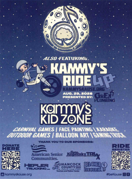 Kammy's Kause flyer