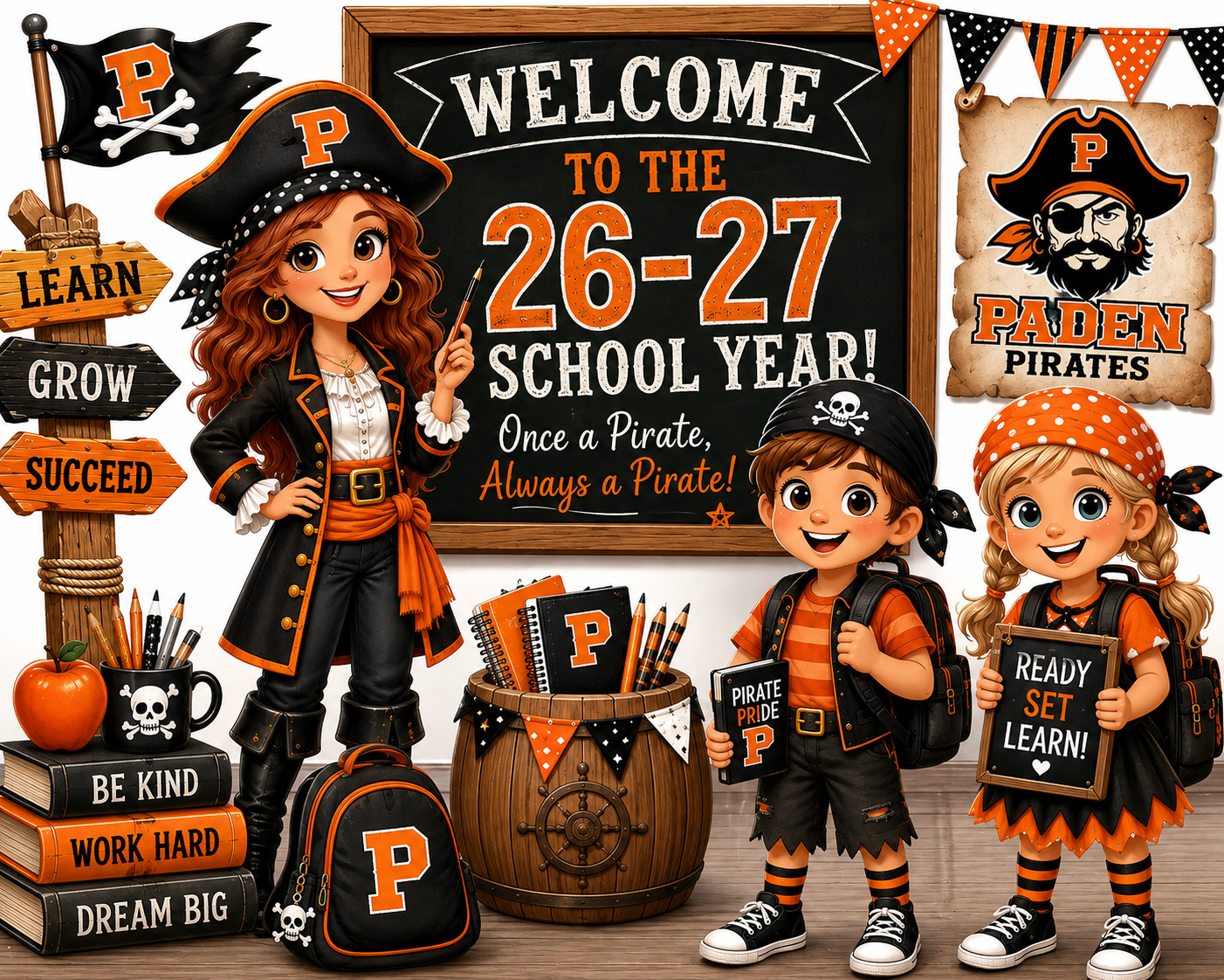 Back to School Info for staff, students, parents (Click on Attachment to open full schedule.)
