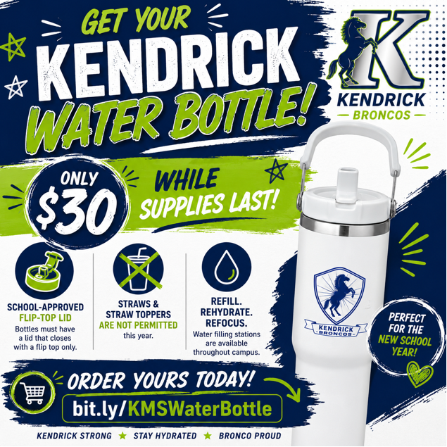 Kendrick Water Bottle