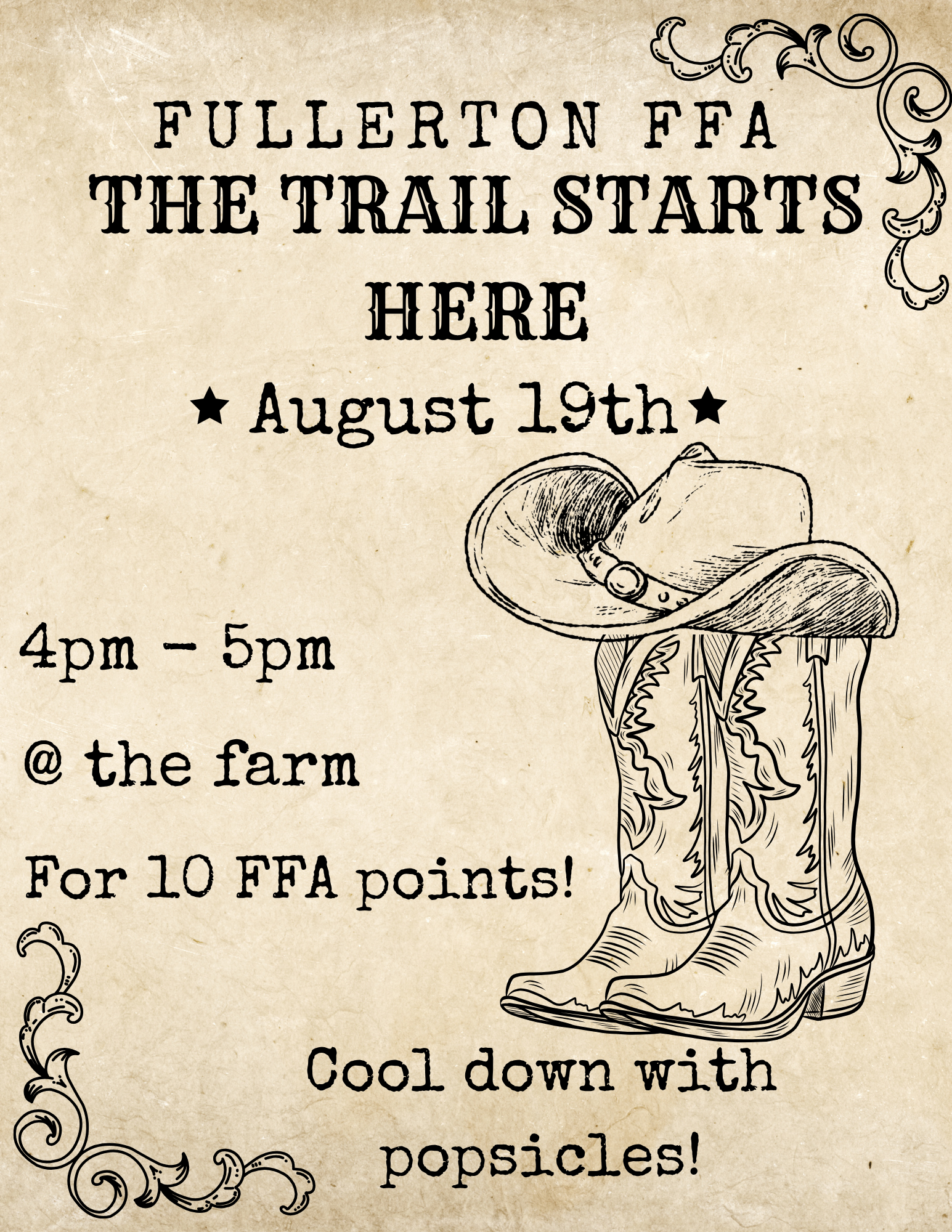 FFA First Chapter Meeting
