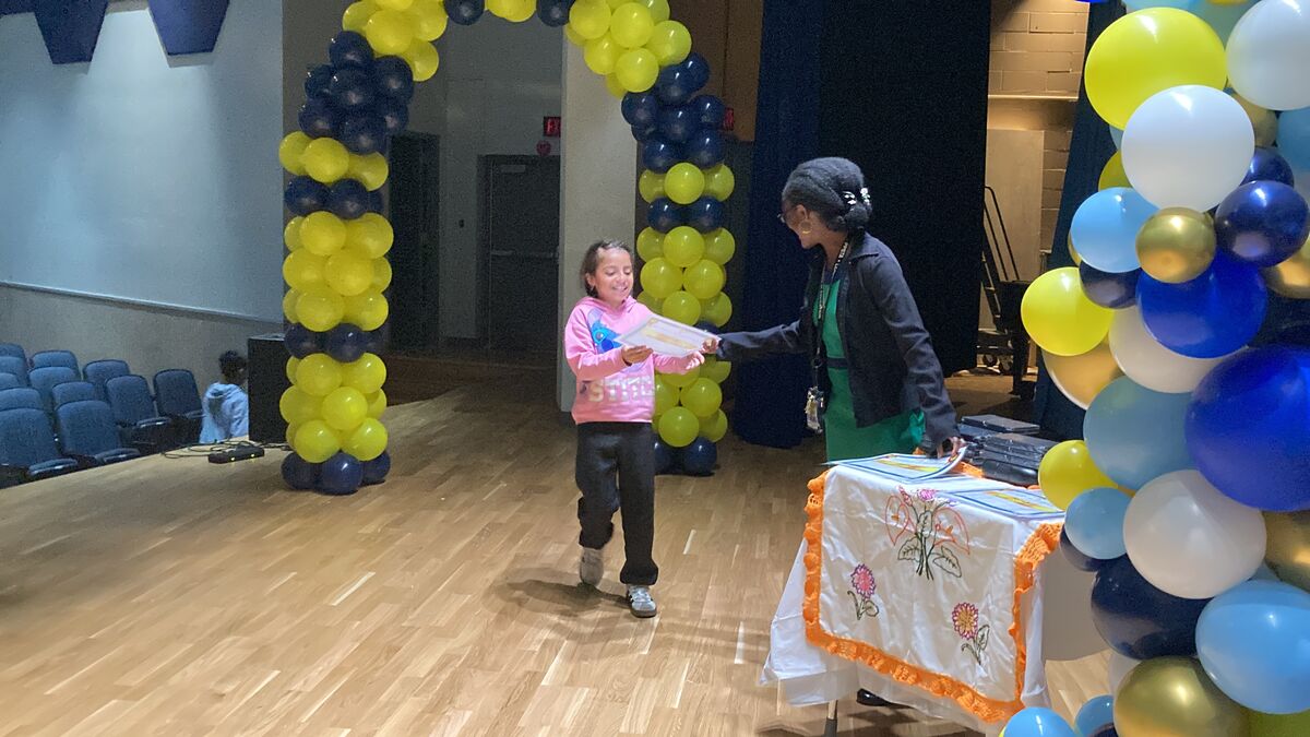 PMS honors 30 newly bilingual ENL students with 'commanding' status