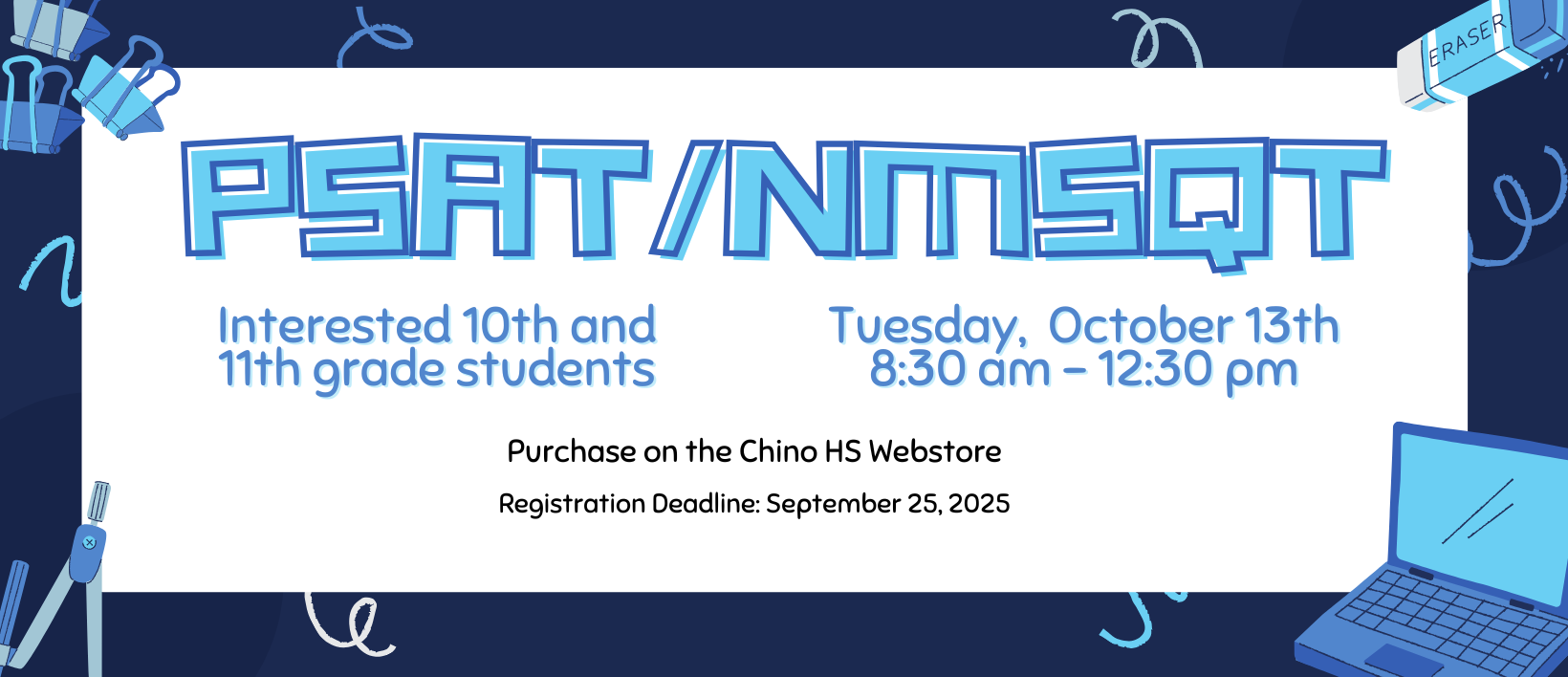 PSAT/NMSQT available for purchase