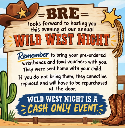 Wild West Night Information