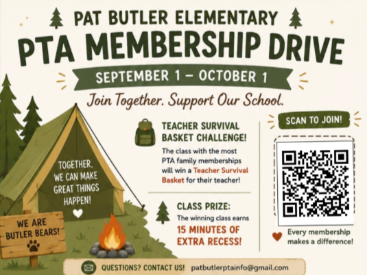 Support your classroom teacher and join PTA! Win a survival basket!