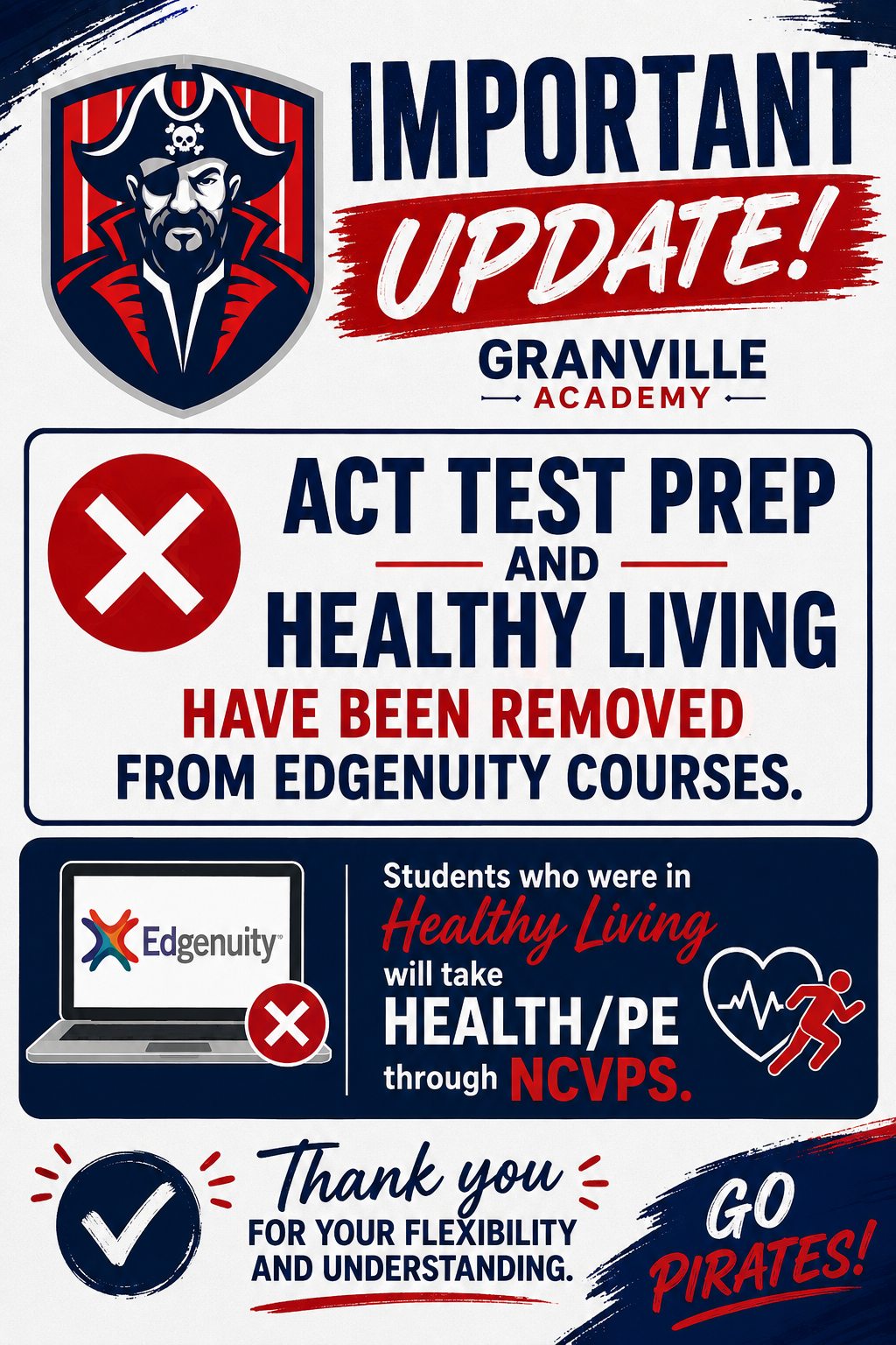 📣 IMPORTANT COURSE UPDATE