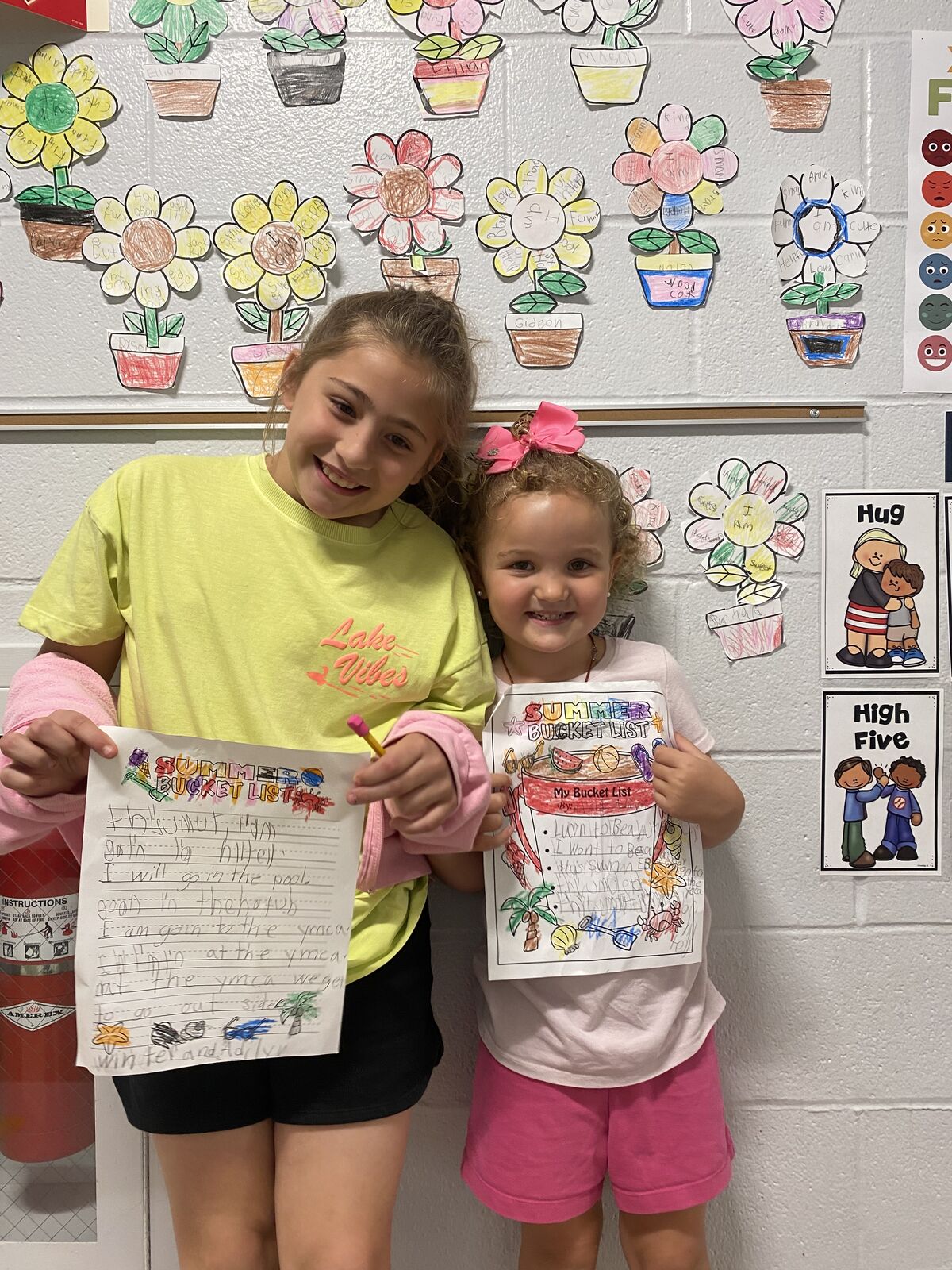 Kindergarten, 2nd Grade Collaborate On Summer Planning Project