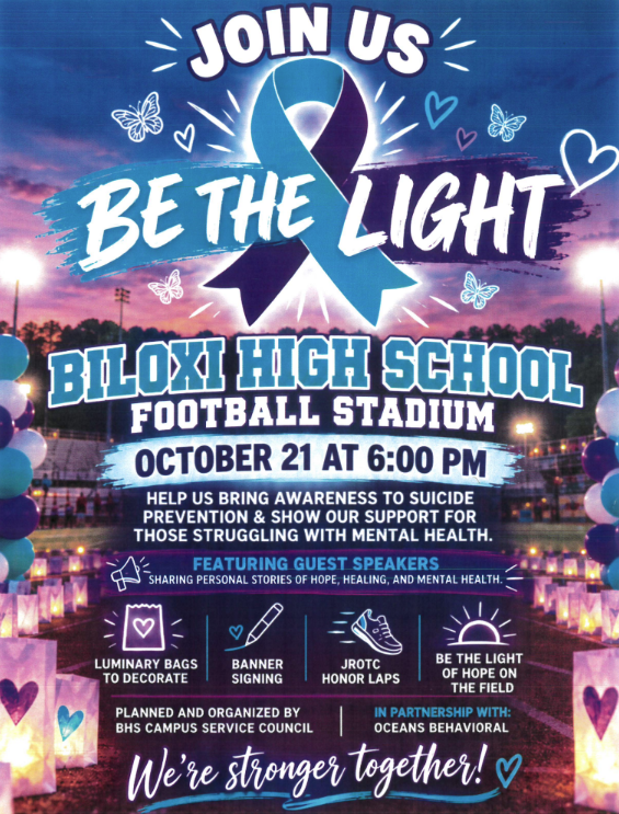 Be The Light - 10/21 @ 6pm