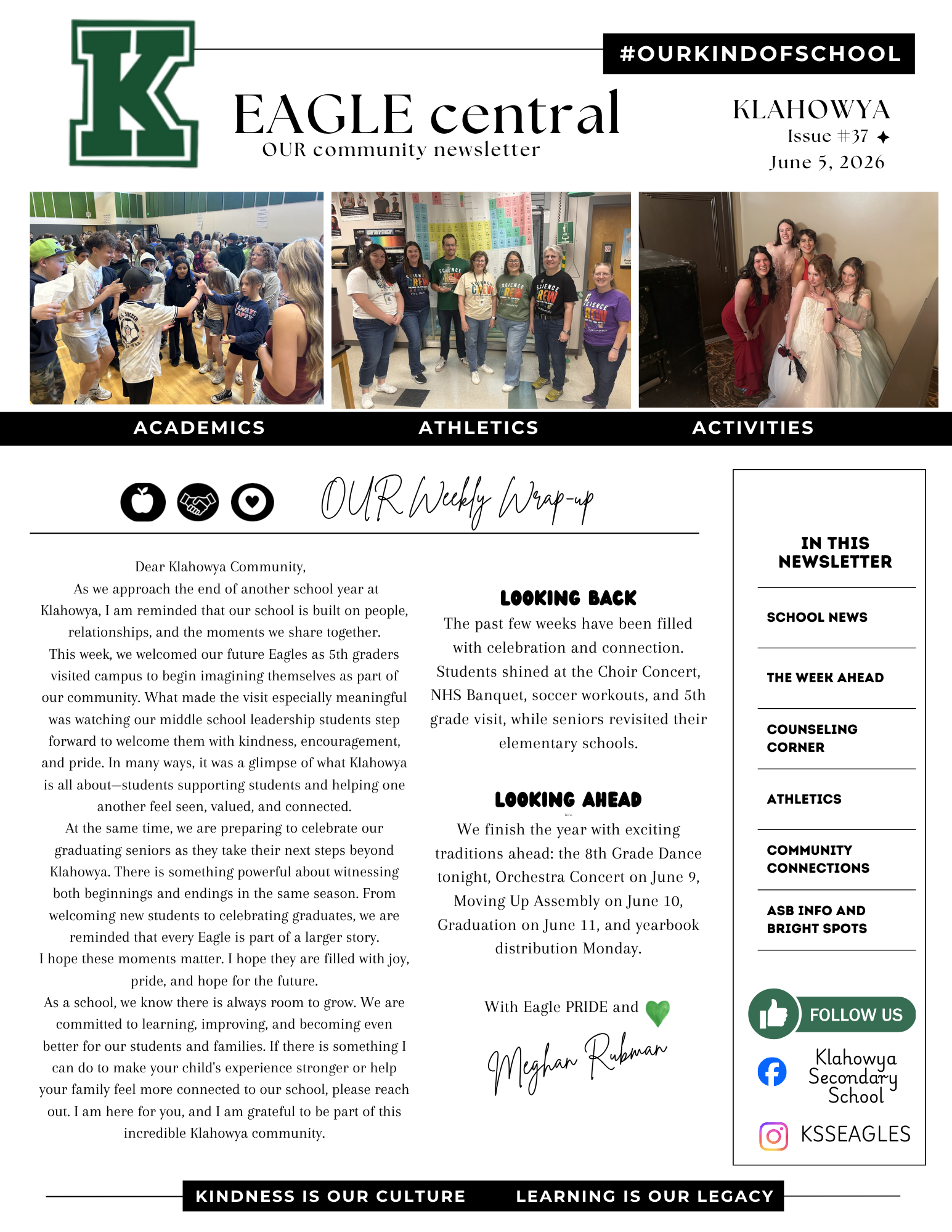 The Eagle Central Community Newsletter Issue #37