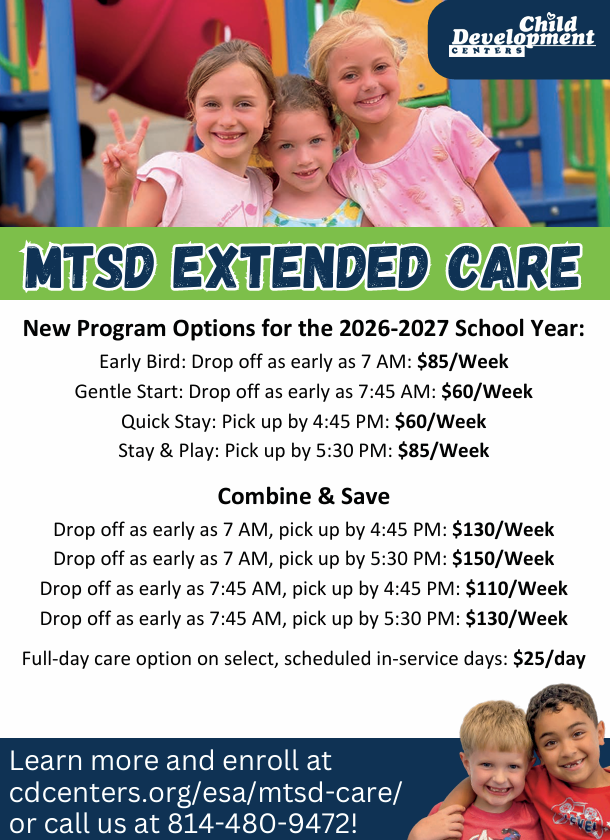 MTSD Extended Care & Spring Break Mini Camp