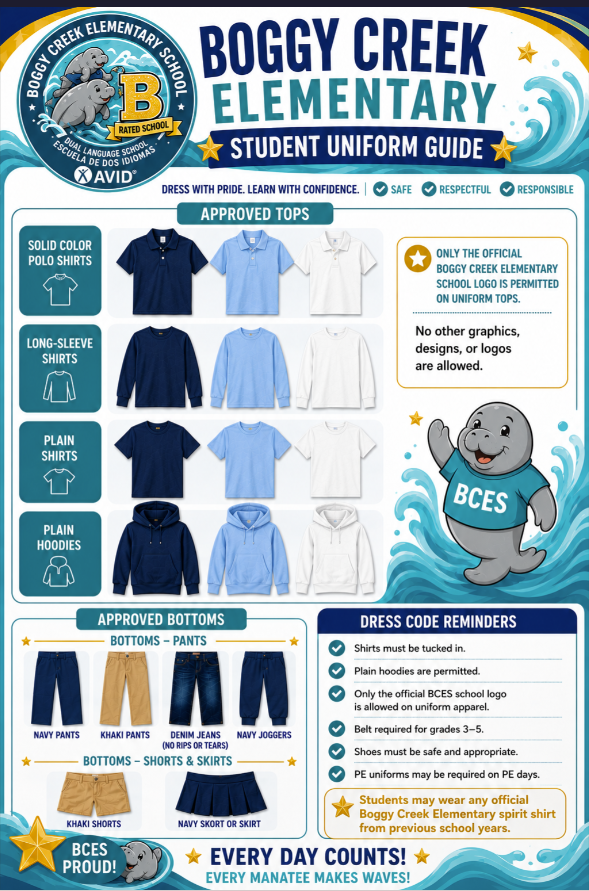 BOGGY Student Uniform Guide