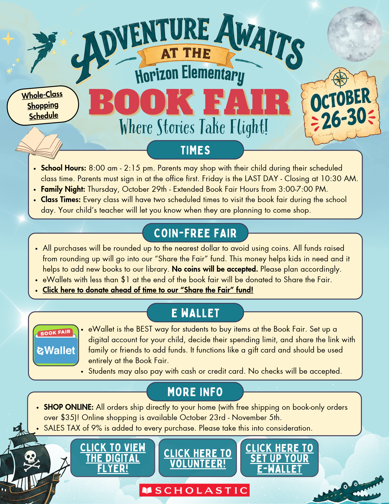 Fall Book Fair Guide