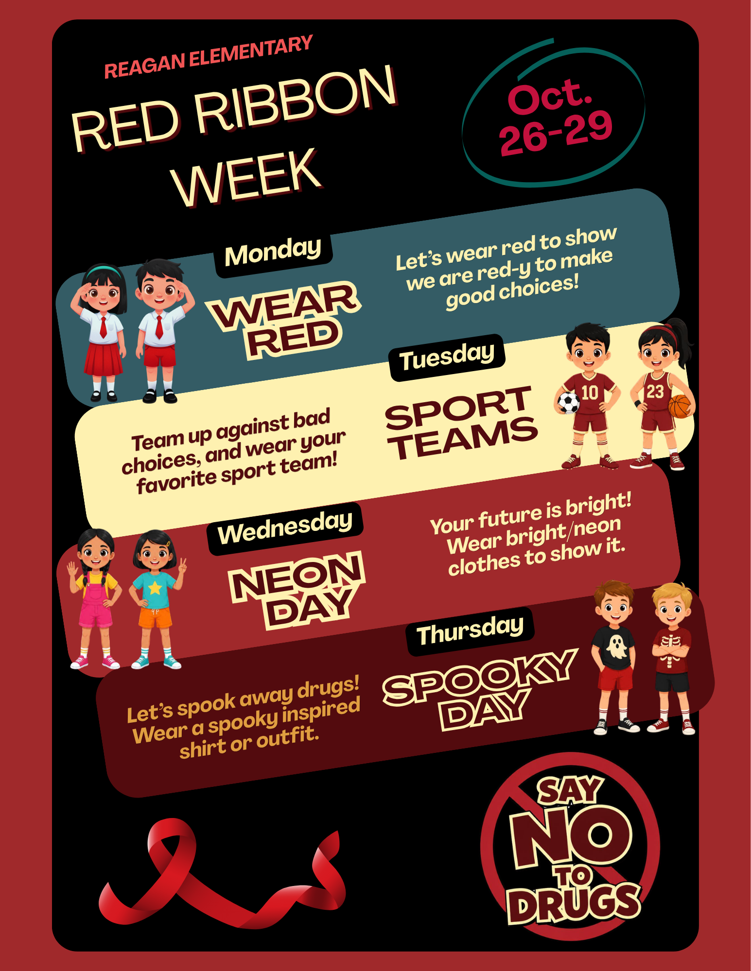 Red Ribbon Week - Dress Up!