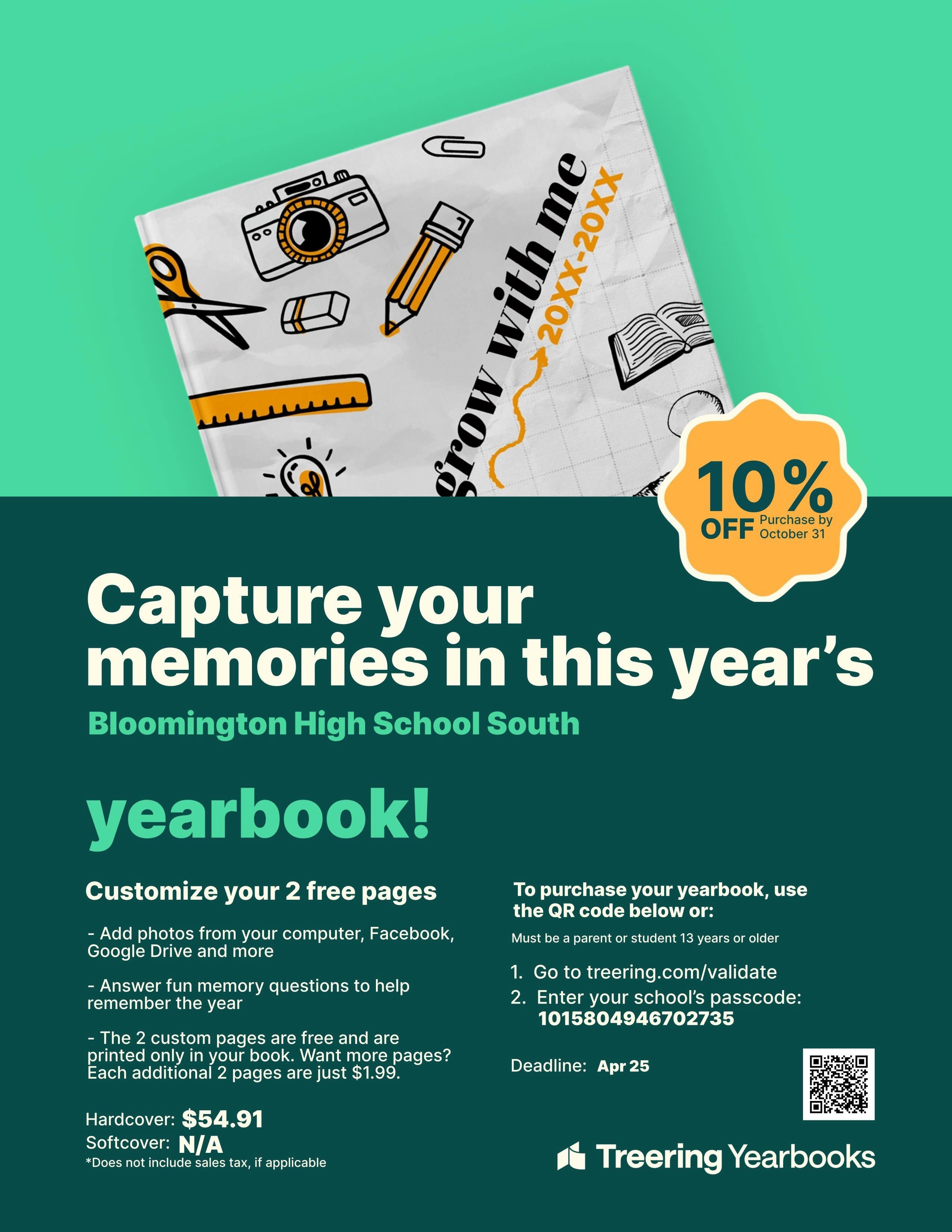 Yearbooks now on sale