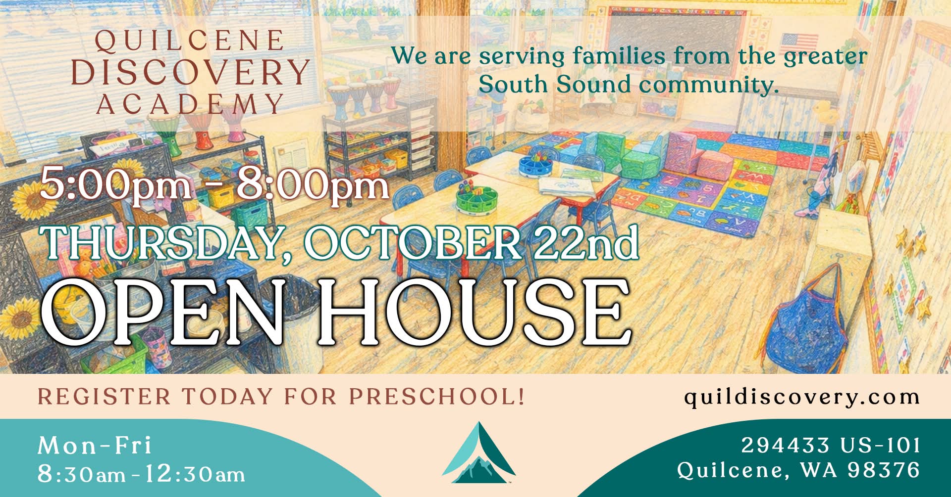 Quilcene Discovery Academy Open House 10/22/2026