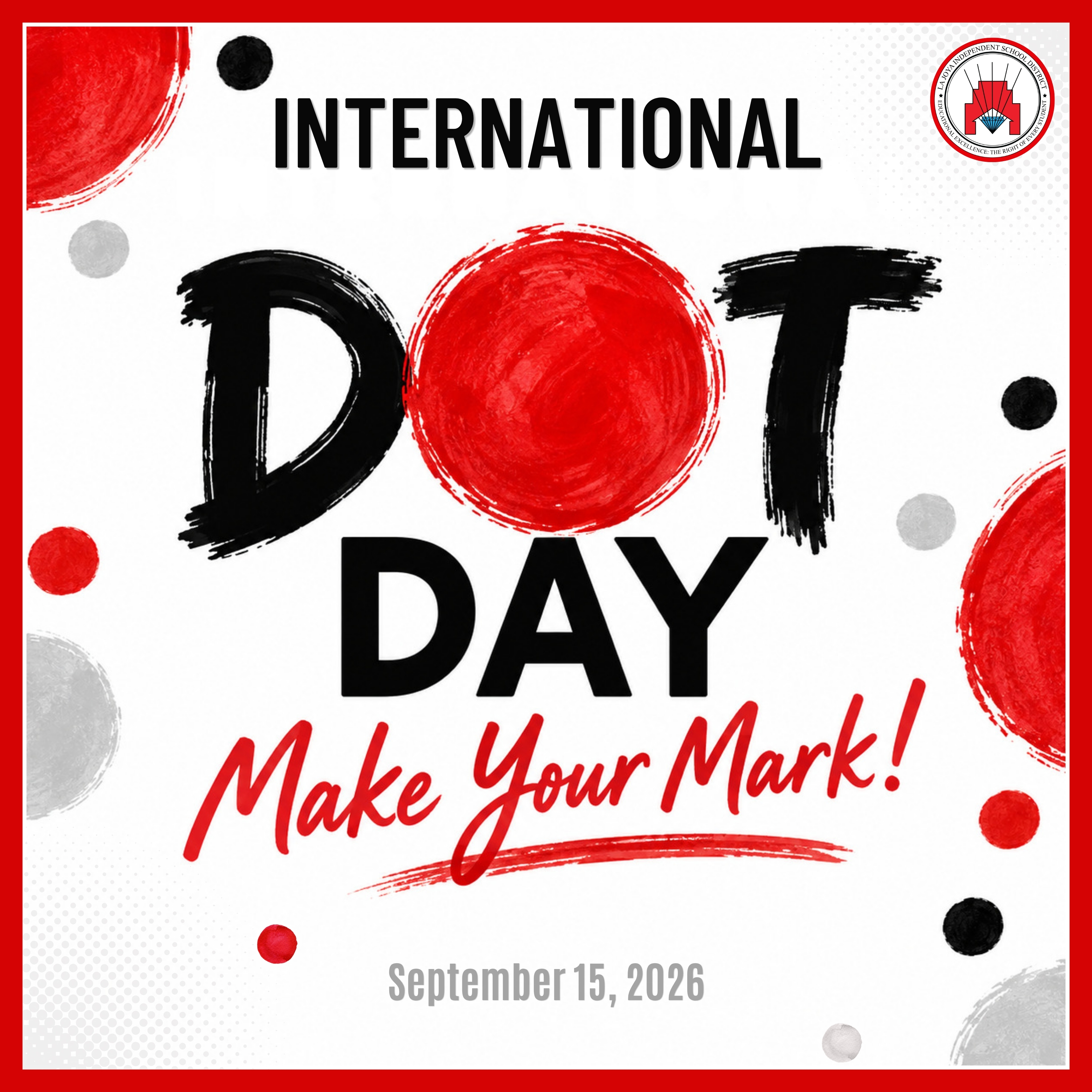 🔴 Happy International Dot Day!