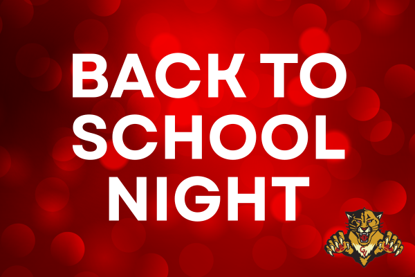 GVHS Back to School Night - September 22nd
