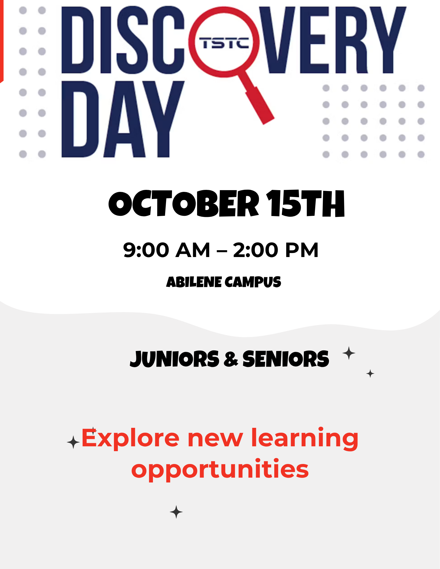 TSTC Discovery Day