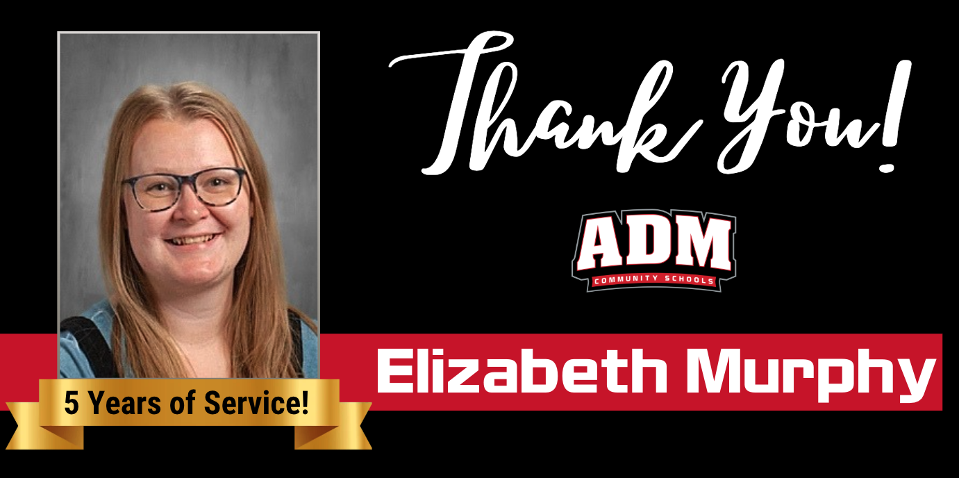 Elizabeth Murphy ~ 5 Years of Service!