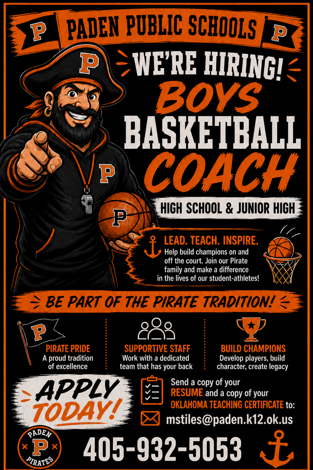HS Teacher Position w/ Boys Basketball Coaching Duty 