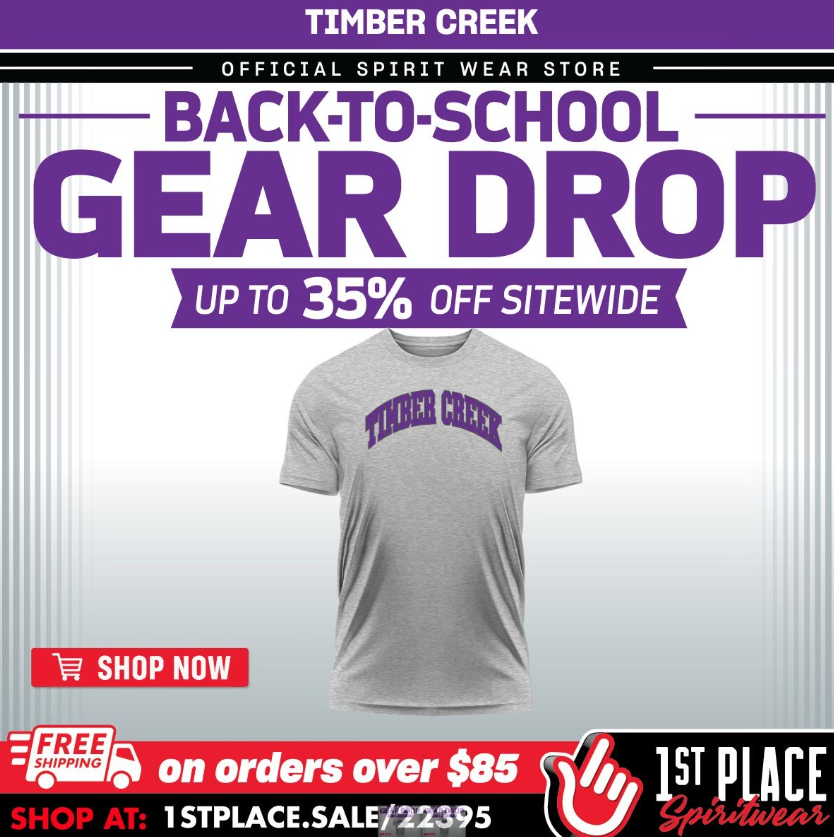 Back tto School Gear Drop