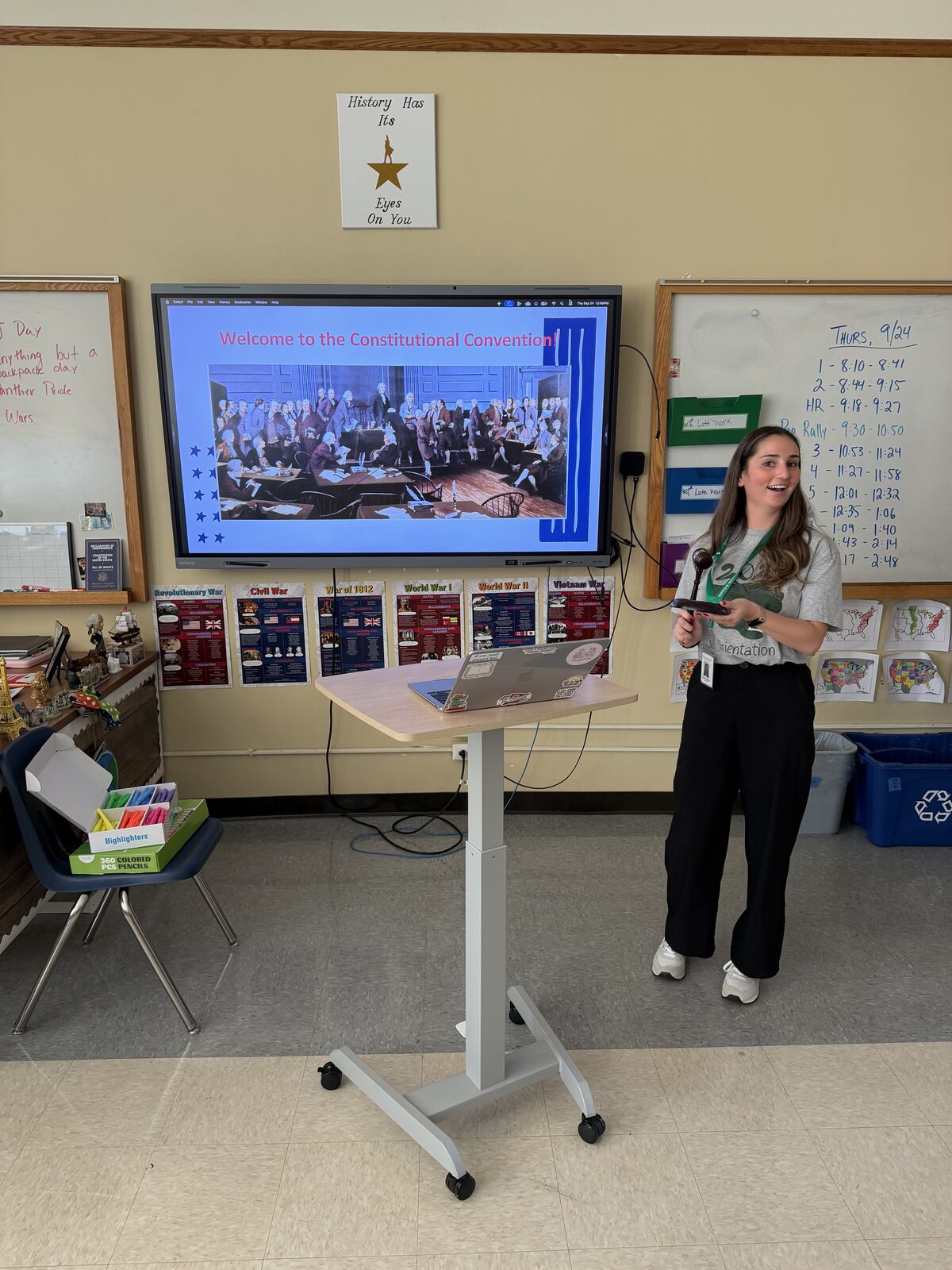 Debate, Decisions and Democracy: Bringing the Constitutional Convention to Life at PHS